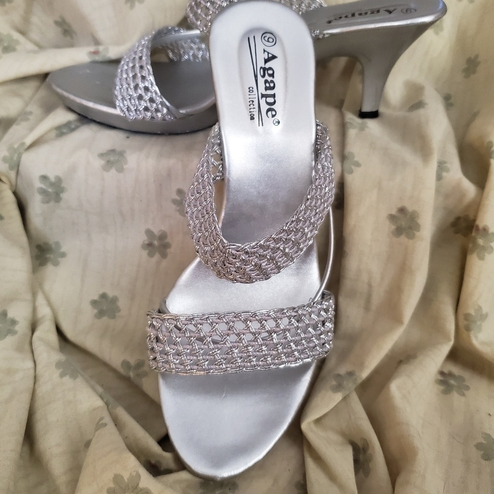 Agape Heeled Open Toe Shoe